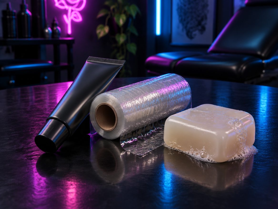 Tattoo aftercare products